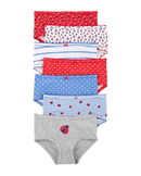 Kit Calcinha 7 Peças Algodão - Multicor