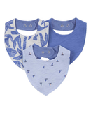 Kit babador bebê 3 peças barco à vela multicor |