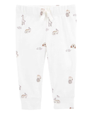 Conjunto longo bebê 3 peças My Little Love branco |
