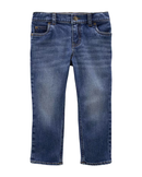 Calça Infantil Jeans Denim Médio Tam 2 a 5